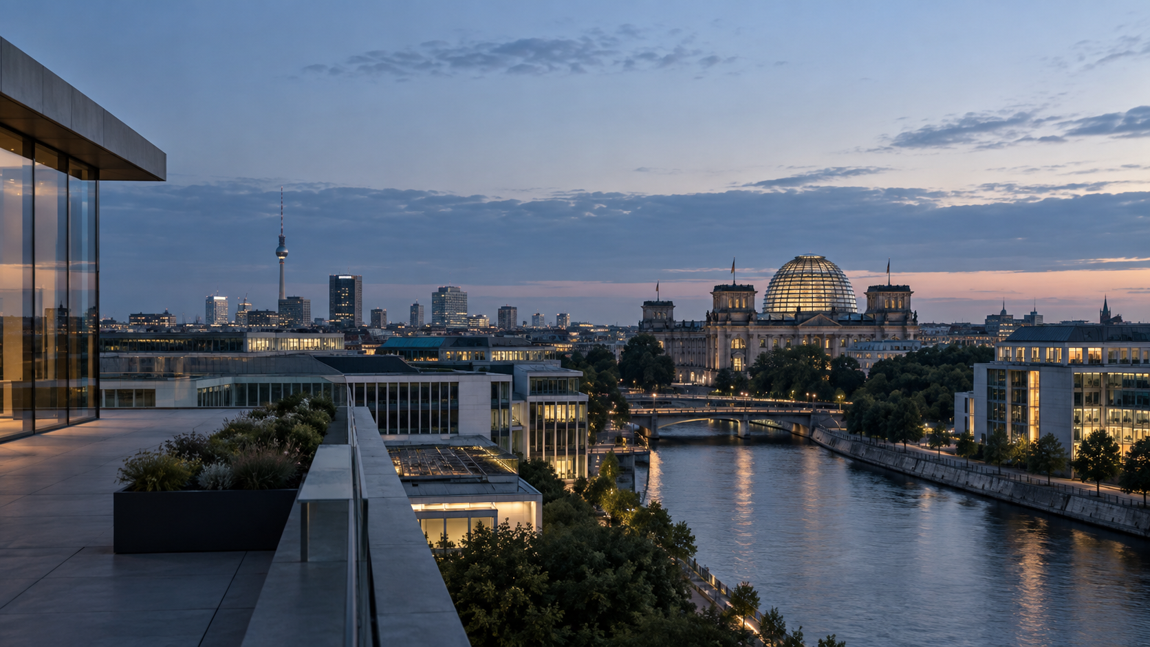 Berlin as a connection point for international trade